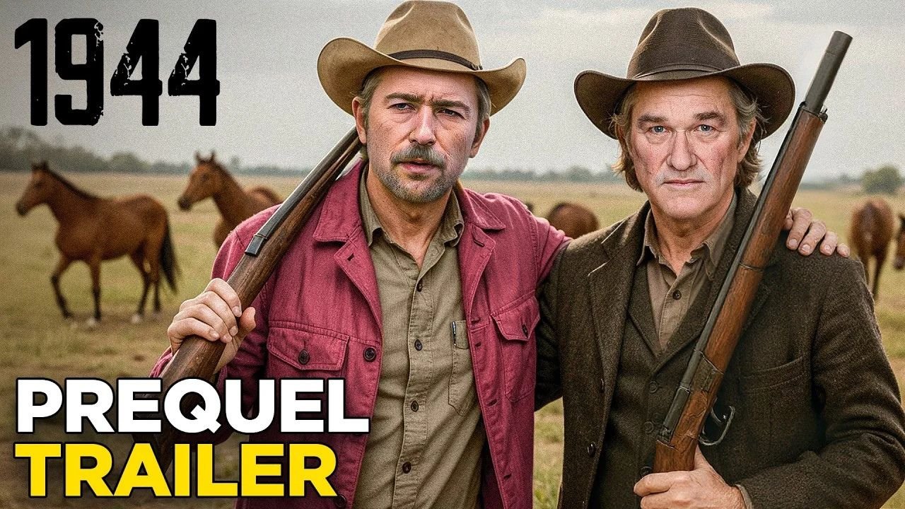 Yellowstone: 1944 Trailer — Kurt Russell and Brandon Sklenar Lead the Duttons Into War